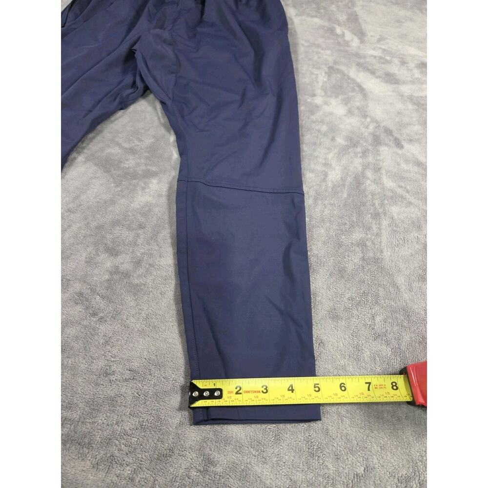 Fabletics Mens The Takeover Pants Navy Blue Size S-M Tapered Athletic Workout - Picture 4 of 11